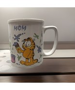 1978 Vintage Garfield Paint Painting MOM Mug By Jim Davis Coffee Tea Cup... - $9.49