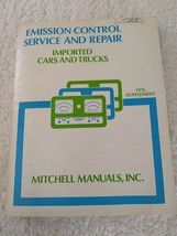*1978 Mitchell Emission Control Service And Repair Manual Import Cars And Trucks - $7.69