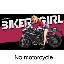 1/9 Resin Model Kit Asian Beautiful Girl Motorcyclist Speed Racer Unpainted - £15.40 GBP