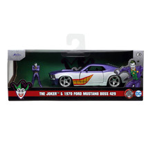 DC Comics 1970 Ford Mustang Boss 429 with Joker 1:32 Scale - £23.51 GBP