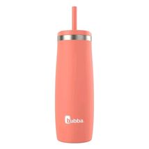 Bubba Radiant 24oz Coral Stainless Steel Vacuum Insulated Tumbler w Stra... - $26.75