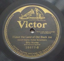 Billy Murray 78 Tiddle Dee Winks / I Love The Land Of Old Black Joe A9 - £9.51 GBP