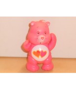 Kenner CARE BEARS Love A Lot Bear Poseable Vintage 80&#39;s Rare VHTF - $35.86 CAD