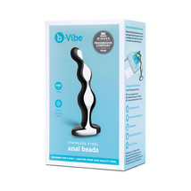 b-Vibe Stainless Steel Anal Beads - £75.89 GBP