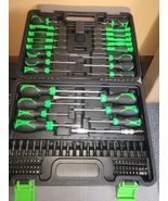 107-Piece Magnetic Screwdrivers Set with Case, Screw Driver Set, Includs Slotted - $41.58