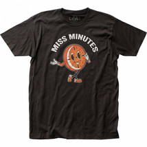 Marvel Studios Disney+ Loki Series Miss Minutes Clock T-Shirt Black - £17.63 GBP
