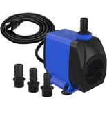 Pump 1056GPH (4000L/H 85W) Ultra Quiet with Dry Burning Protection 9.8ft... - $54.45