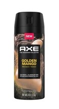 AXE Aluminum Free 72-Hour Premium Body Spray, Golden Mango, 4 Oz. Spray Can - £11.75 GBP