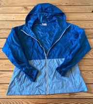 Columbia Men’s Full Zip Hooded Jacket Size M Blue AV - £13.06 GBP