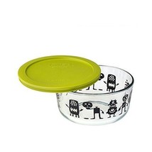 4 Cup Decorated Pyrex Halloween Monsters - £11.25 GBP