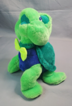  Plush Turtle 9 in Cute Stuffed Animal Classic Toy Co Green &amp; Blue Vintage - £11.78 GBP
