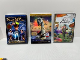 New Dvd Lot Nanny Mc Phee ~ White Horse ~ Alice In Wonderland All New And Sealed - £11.96 GBP