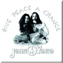 Beatles / John Lennon Give Peace A Chance Fridge Magnet Official Merch Sealed - £4.89 GBP