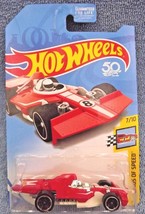 2018 Hot Wheels Kmart Exclusive FKB99 Legends Of Speed Formula Flashback Red - £6.27 GBP