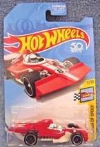 2018 Hot Wheels Kmart Exclusive FKB99 Legends Of Speed Formula Flashback Red - £6.16 GBP