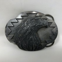 VTG Arroyo Grande Bald Eagle&#39;s Head Belt Buckle 1990 Southwest Tribal We... - $31.67