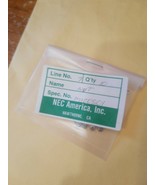 OEM NOS LOT o 10 NEC Radio Pager Mini Hex Nut repair part # M100501 - $33.14 CAD