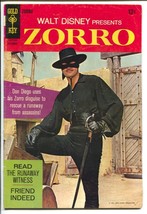 Zorro #7 1967-Gold Key-Guy Williams TV series photo cover-Carl Barks-Walt Dis... - £27.13 GBP