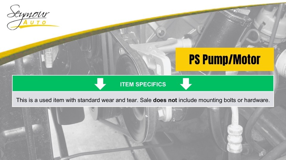 Power Steering Pump 163 Type ML350 Fits 98-04 MERCEDES ML-CLASS 1335096SAME D... Item image 5