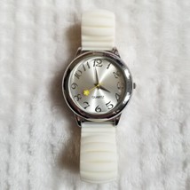 AVON Counting Critters Second Hand Silicone Watch White w/Yellow Flower 1 Size - £7.91 GBP