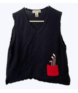 Womans Golf Sweater Vest, Scott Sterling, 100% Mercerized Cotton, Ball P... - $411.34 MXN