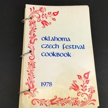1978 Czech Festival of YUKON OKLAHOMA Community Recipes Cookbook Vintage - £19.45 GBP