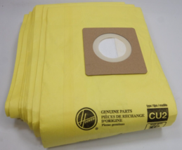 Hoover CU2 Allergen Commercial Bags 10 ct Yellow AH10243 - £7.84 GBP