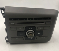 2012 Honda Civic AM FM CD Player Radio Receiver OEM H04B14052 - £86.32 GBP