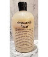 Philosophy CINNAMON BUNS 3 in 1 Shampoo Shower Gel Body Wash 16 oz NEW - $53.34 CAD