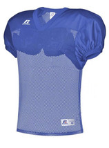 Russell Athletic S096BWK Youth Medium Royal Blue Football Practice Jerse... - $16.60