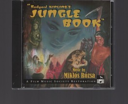 Rudyard Kipling&#39;s Jungle Book / CD Soundtrack Miklos Rozsa RARE Limited Edition - £21.93 GBP
