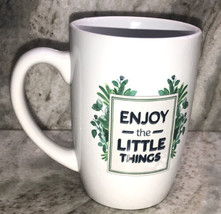Coffee Tea Mug ”Enjoy The Little Things” Offic￼e Work 16oz Cup Gift-NEW-SHIP24HR - £15.69 GBP