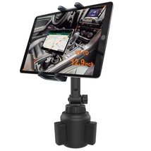 Car Cup Holder Tablet Mount With Adjustable Arm For 4-13" Tablet & Phone, Truck  - £42.36 GBP