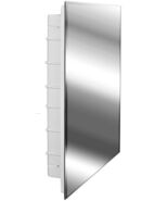 Glacier Bay Spacecab 16&quot; x 26&quot; Frameless Recessed Medicine Cabinet Edge ... - $86.14