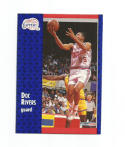Doc Rivers (Los Angeles Clippers) 1991-92 Fleer Basketball Card #298 - £3.89 GBP