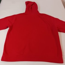 Zelos Men’s Red Cotton Blend Drawstring Hoodie Pullover Sweatshirt Size Large image 11