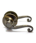 Passage Door Handle Lever Antique Brass Finish  - $16.83