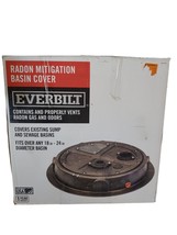 Everbilt THD1085 Radon Mitigation Basin Cover   Reducer,1002-162-762-Open - £55.94 GBP