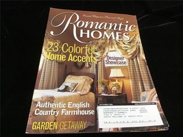 Romantic Homes Magazine September 2004 Designer Showcase:23 Colorful Home Accent - £9.57 GBP