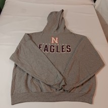 Jerzees NuBlend NORTHSIDE EAGLES Men's Size XL Gray Hoodie Pullover Sweatshirt image 12