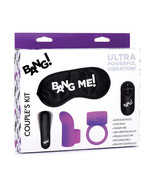 Bang! Couple&#39;s Kit With Rc Bullet, Blindfold, Cock Ring &amp; Finger Vibe Pu... - €25,65 EUR