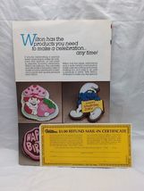 Vintage Wilton Baking Pan Advertising Sheet And Mail-In Certificate - $19.53 CAD