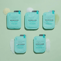 (2) VOESH Pedi in a Box O2 Fizz - MINT MIMOSA, Detoxifying Spa Pedicure image 3