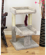 PREMIER LARGE PLAYFUL CAT PERCH, 32.5&quot; TALL - FREE SHIPPING IN THE UNITE... - £111.52 GBP
