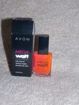 Avon Mega Watt HOT PANTS Nail Enamel Polish .4 oz/12mL New - $12.99