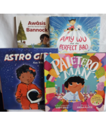 Lot of 4 NEW Multicultural Books, Perfect Bao/Paletero Man/Astro Girl/Aw... - £14.44 GBP
