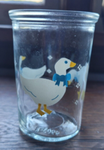 Vintage Juice Glass Geese Primitive Collectible Decorative Nice Duck Cou... - $9.99