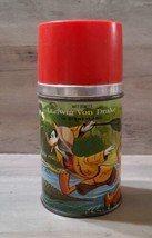 Vintage 1962 Ludwig Von Drake Disneyland Metal Thermos Aladdin Duck - $60.53