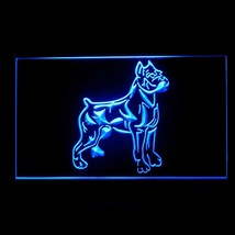 210228B Pit Bull Dog Terrier Pet Shop Products Clothes significant Bar LED Light - £17.58 GBP
