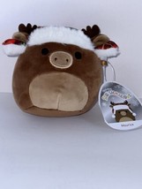 SQUISHMALLOWS Maurice the Moose 4.5&quot; Holiday Squad Christmas 2021 - £11.96 GBP